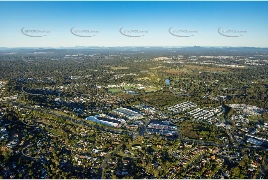 Early Morning Bethania QLD Aerial Photography