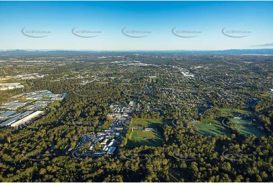 Early Morning Slacks Creek QLD Aerial Photography