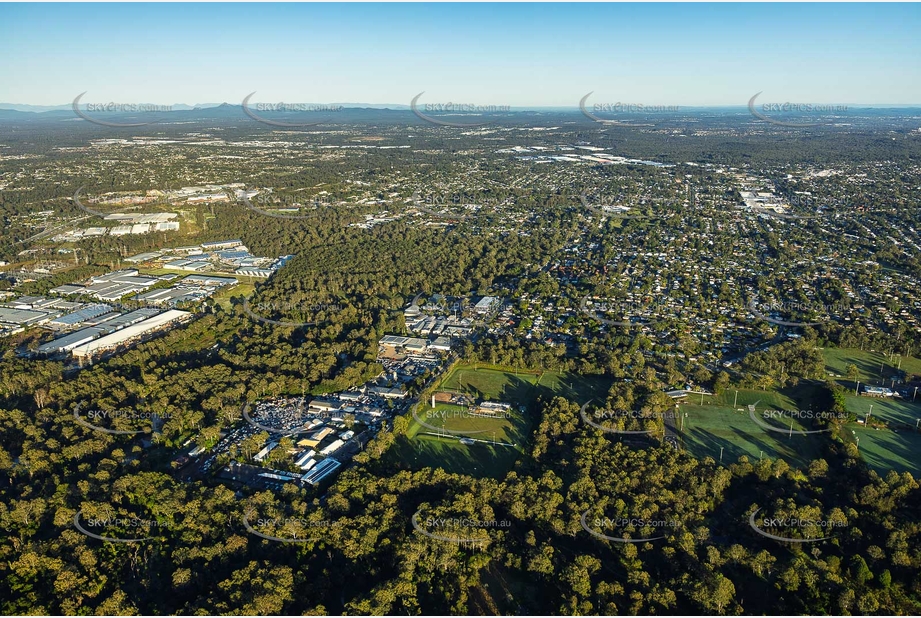 Early Morning Slacks Creek QLD Aerial Photography