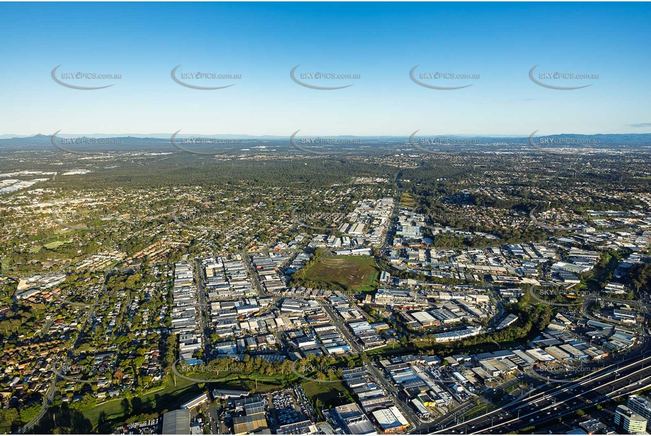 Early Morning Slacks Creek QLD Aerial Photography