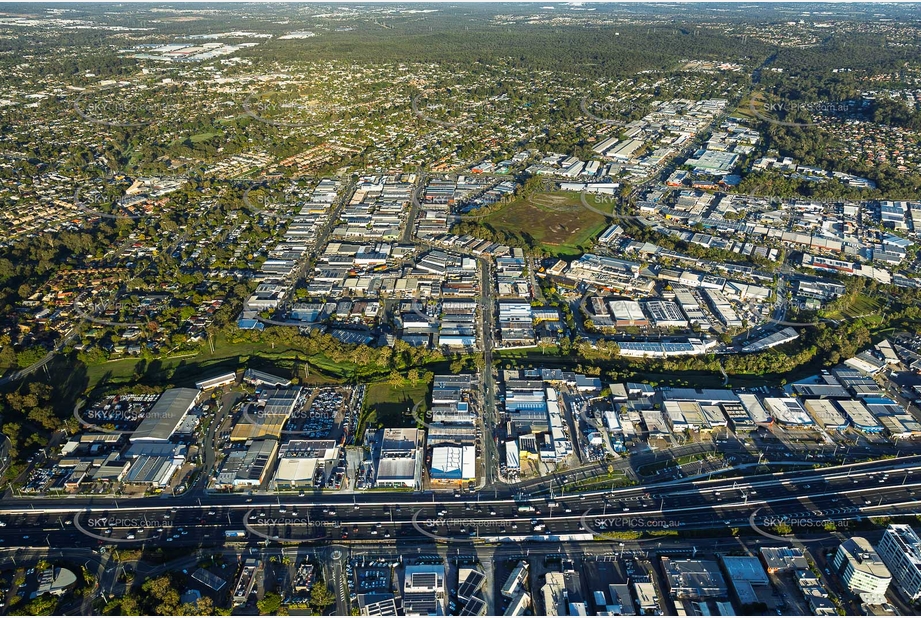 Early Morning Slacks Creek QLD Aerial Photography