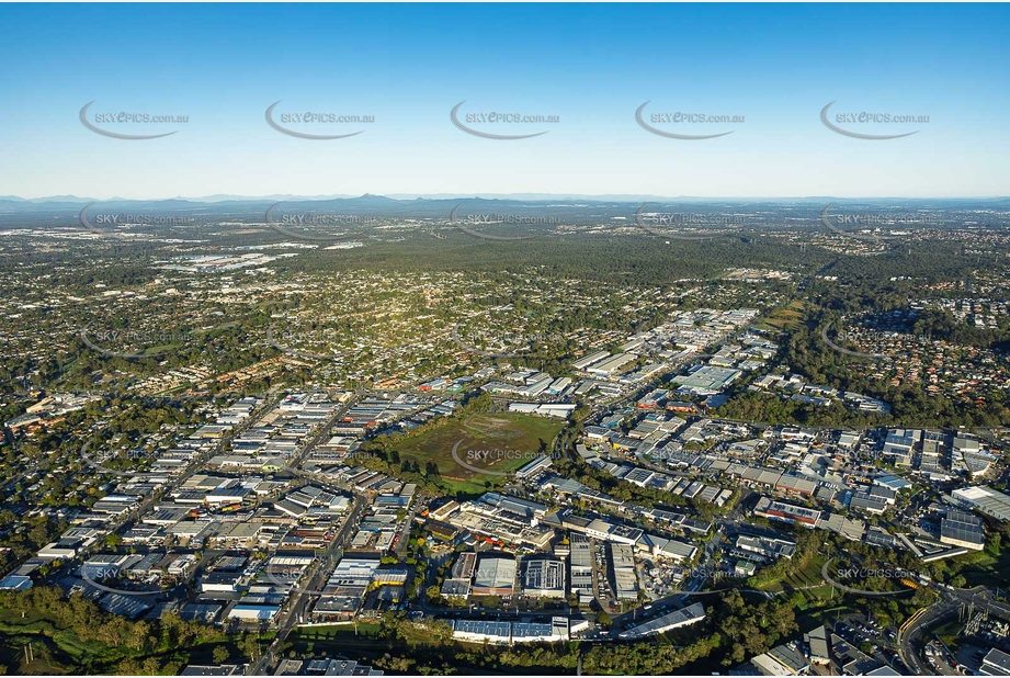Early Morning Slacks Creek QLD Aerial Photography