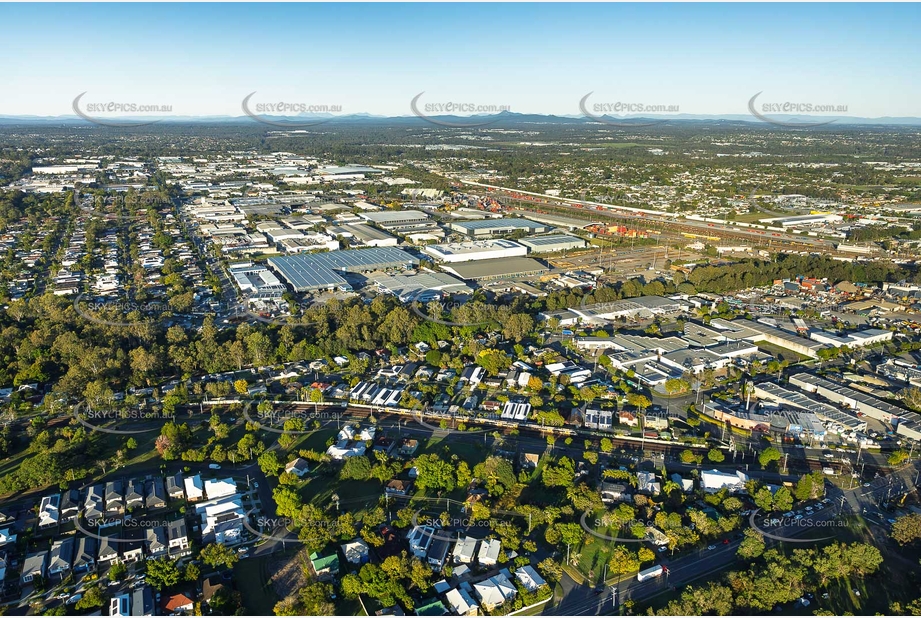 Early Morning Coopers Plains QLD Aerial Photography