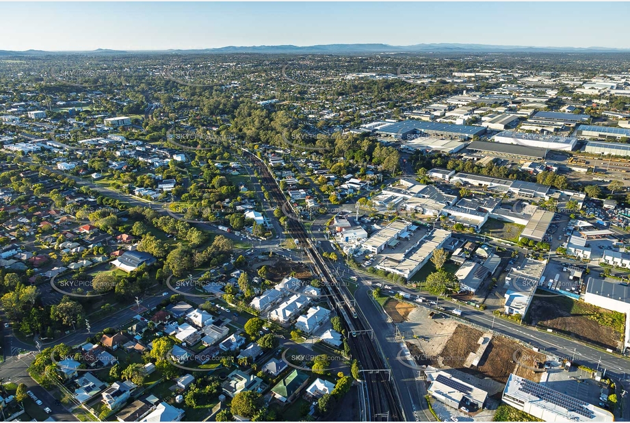 Early Morning Coopers Plains QLD Aerial Photography