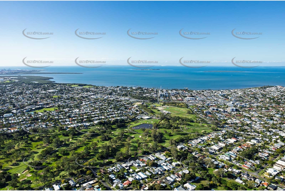 Wynnum Golf Club QLD Aerial Photography