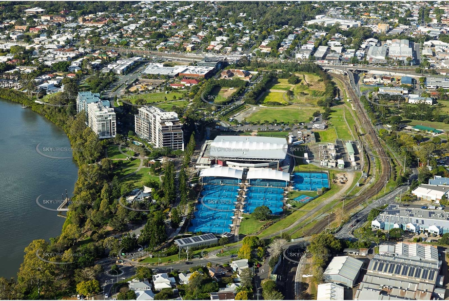Queensland Tennis Centre at Tennyson QLD Aerial Photography