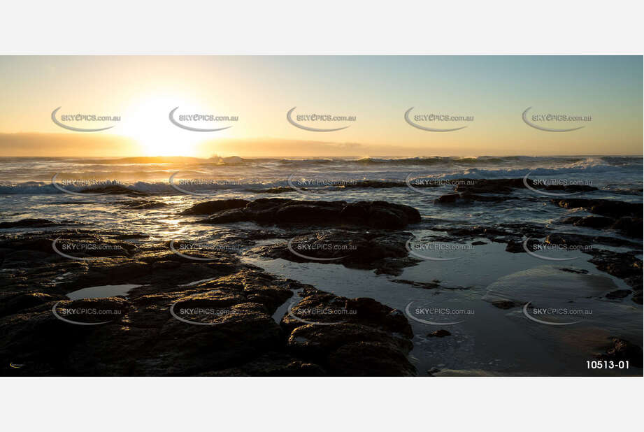 Sunrise at Kingscliff NSW NSW Aerial Photography