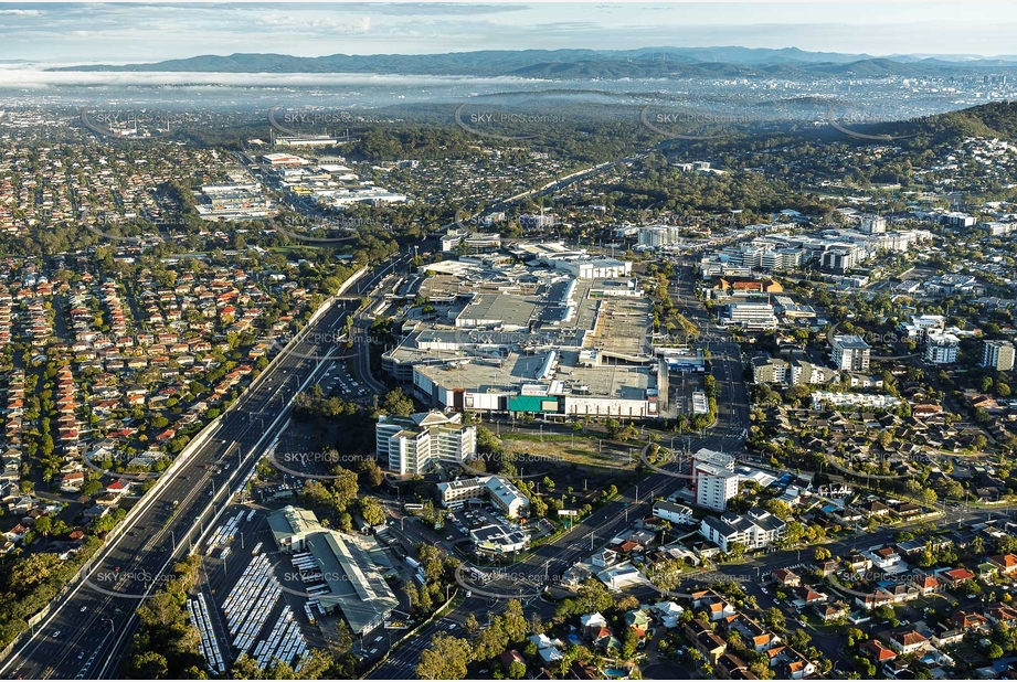 Early Morning Aerial Photo Upper Mount Gravatt QLD