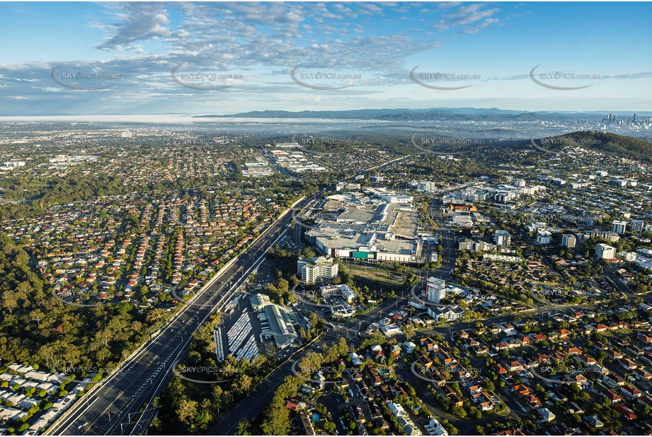 Early Morning Aerial Photo Upper Mount Gravatt QLD
