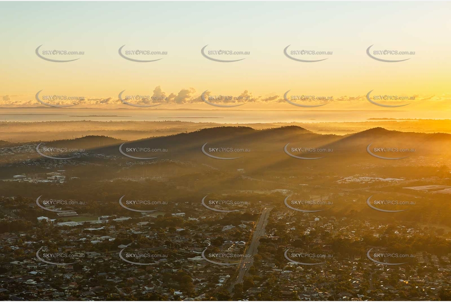 Early Morning Aerial Photo Wishart QLD