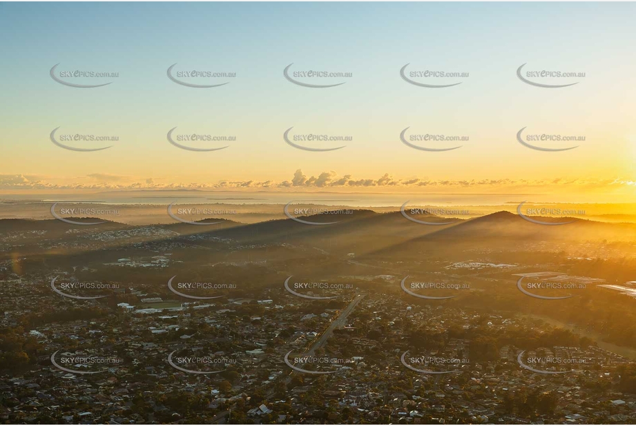 Early Morning Aerial Photo Wishart QLD