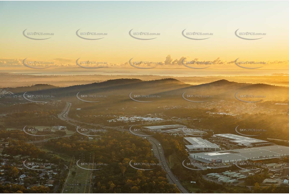 Early Morning Aerial Photo Rochedale QLD