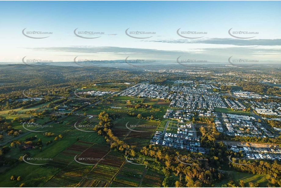 Early Morning Aerial Photo Rochedale QLD