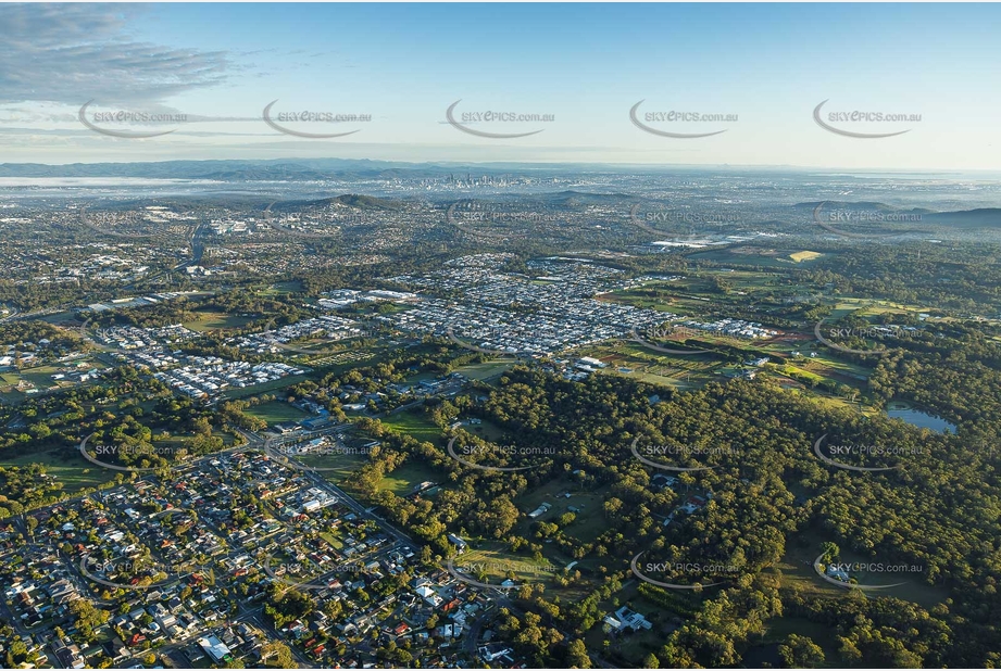 Early Morning Aerial Photo Rochedale QLD