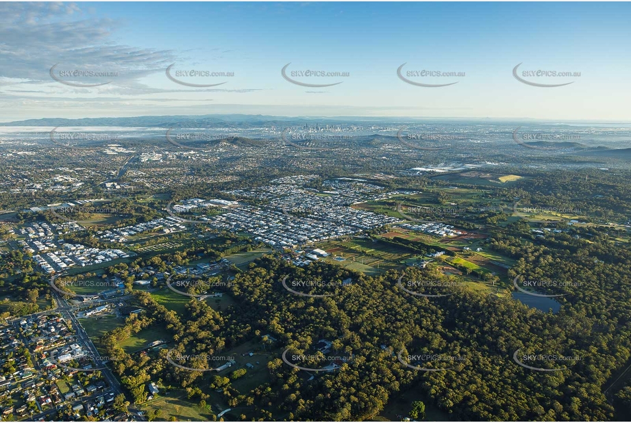 Early Morning Aerial Photo Rochedale QLD