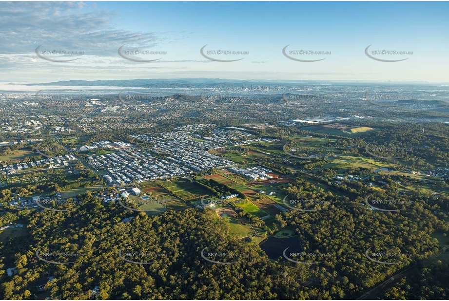 Early Morning Aerial Photo Rochedale QLD