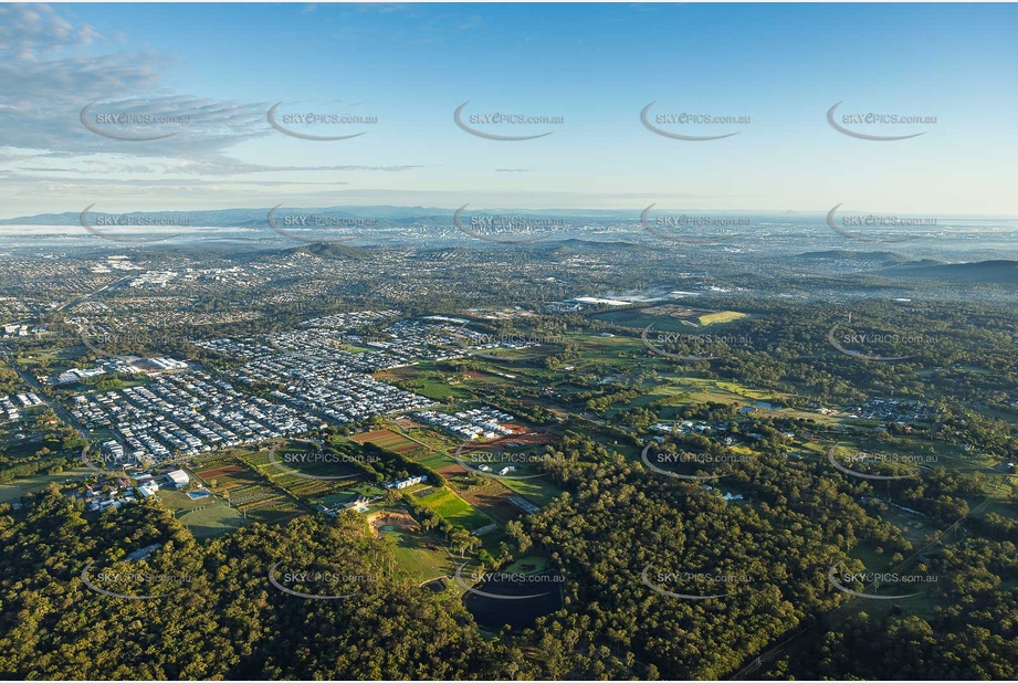 Early Morning Aerial Photo Rochedale QLD