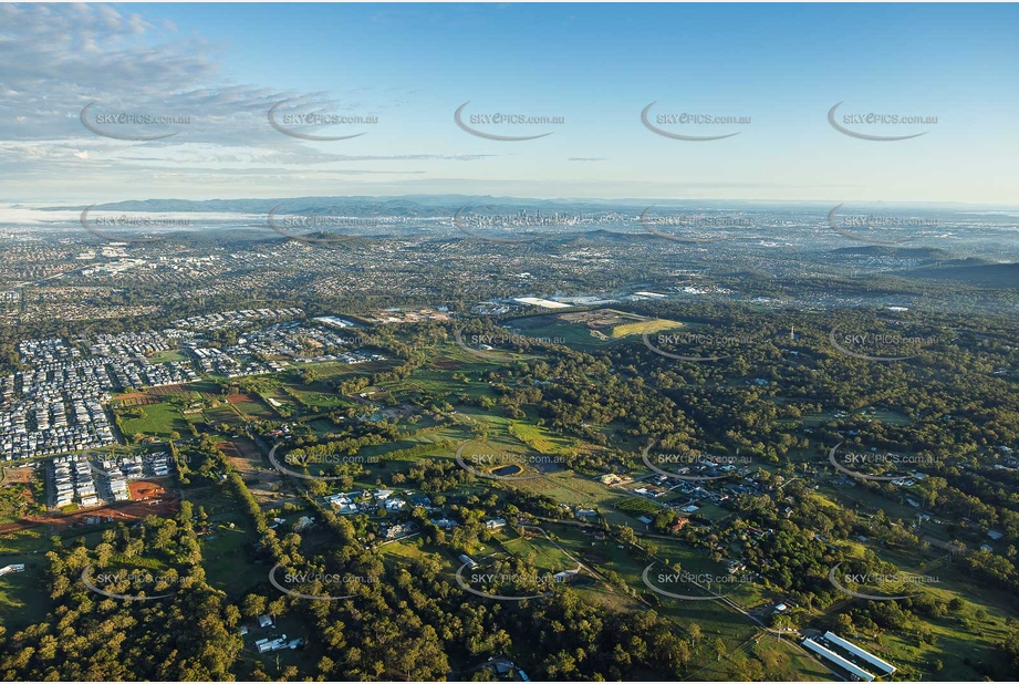 Early Morning Aerial Photo Rochedale QLD