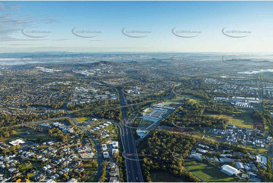 Early Morning Aerial Photo Rochedale QLD