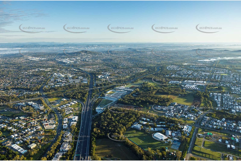 Early Morning Aerial Photo Rochedale QLD