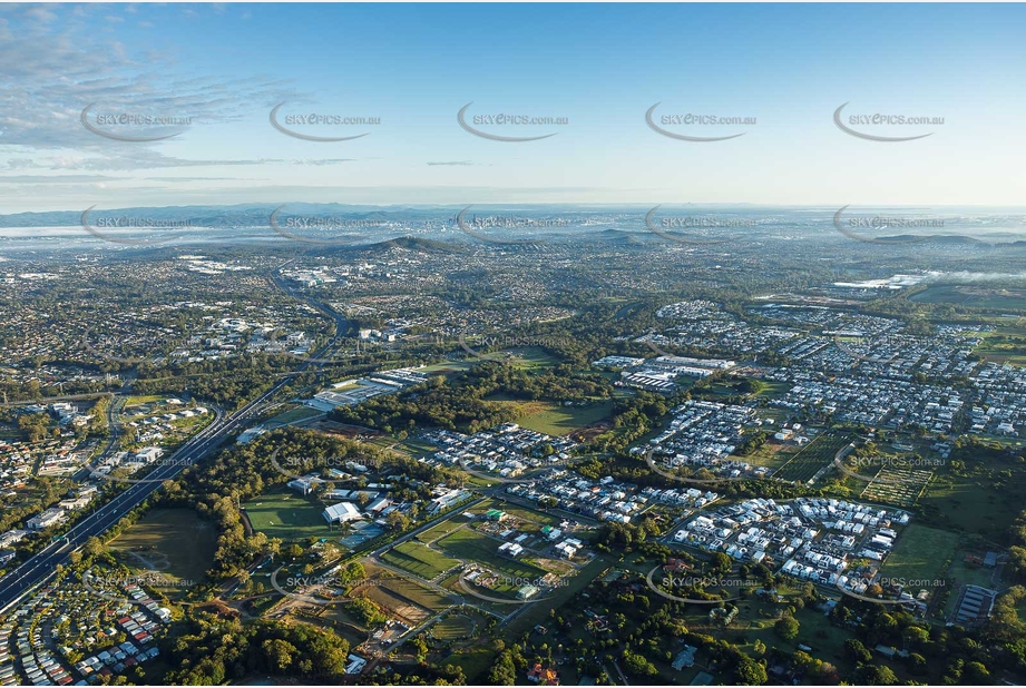 Early Morning Aerial Photo Rochedale QLD