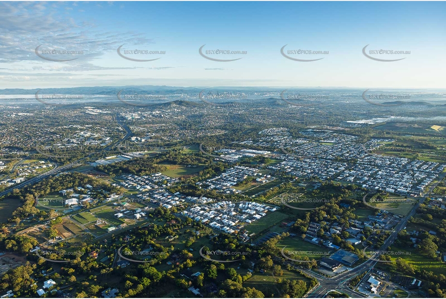 Early Morning Aerial Photo Rochedale QLD