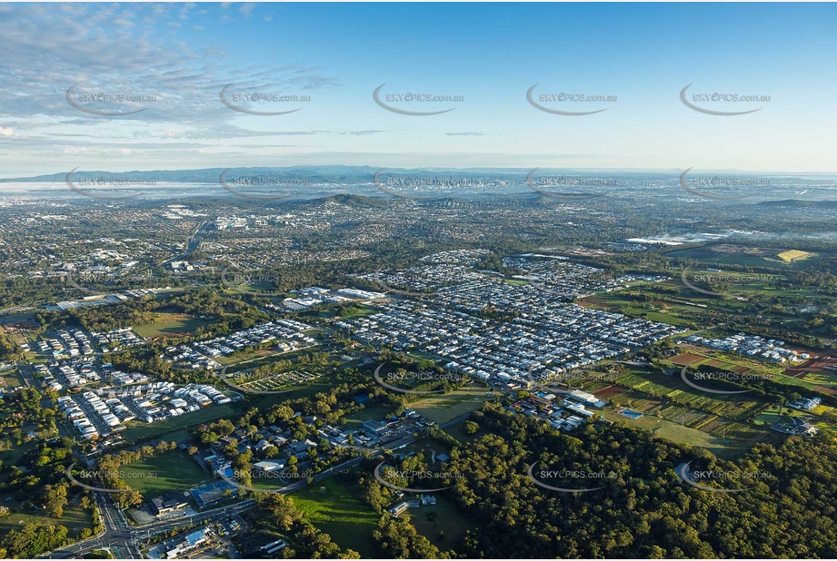 Early Morning Aerial Photo Rochedale QLD