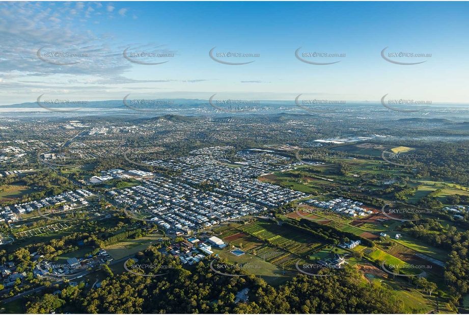 Early Morning Aerial Photo Rochedale QLD