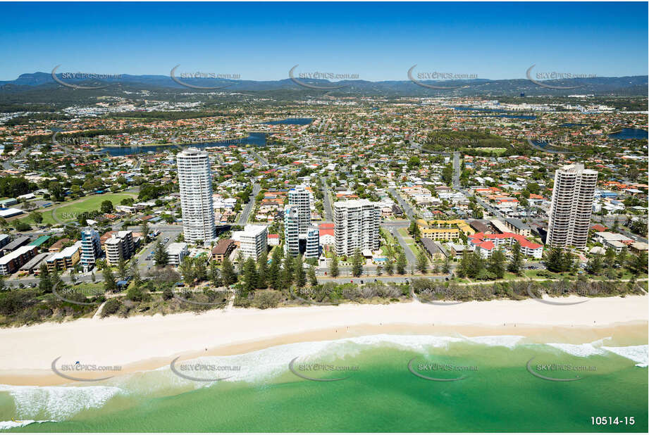 Aerial Photo Burleigh Heads QLD Aerial Photography