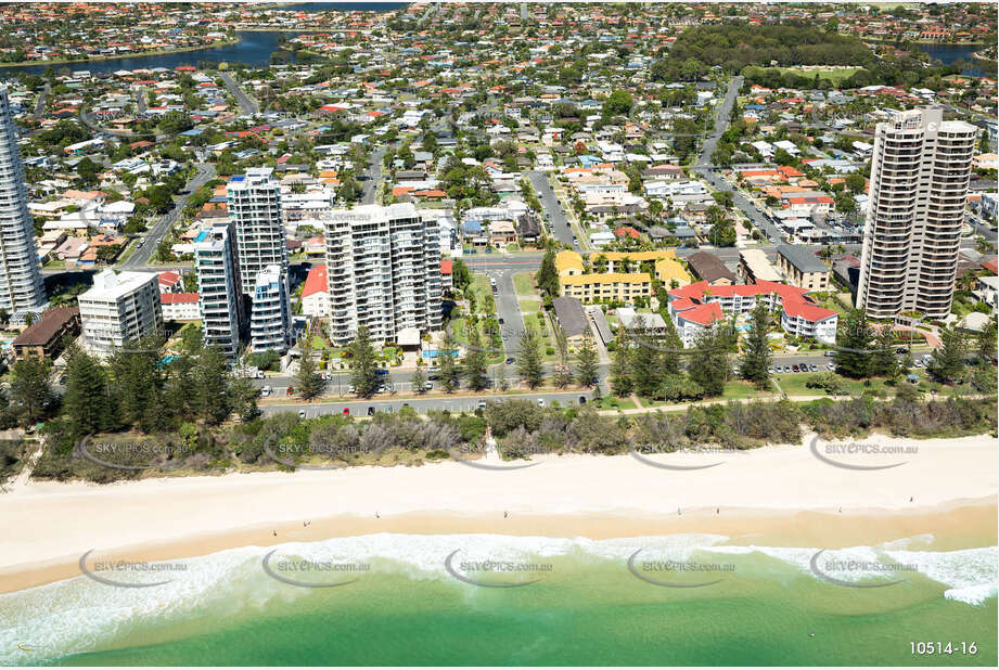 Aerial Photo Burleigh Heads QLD Aerial Photography
