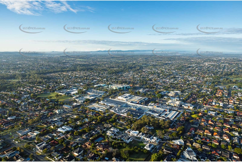Early Morning Aerial Photo Sunnybank Plaza