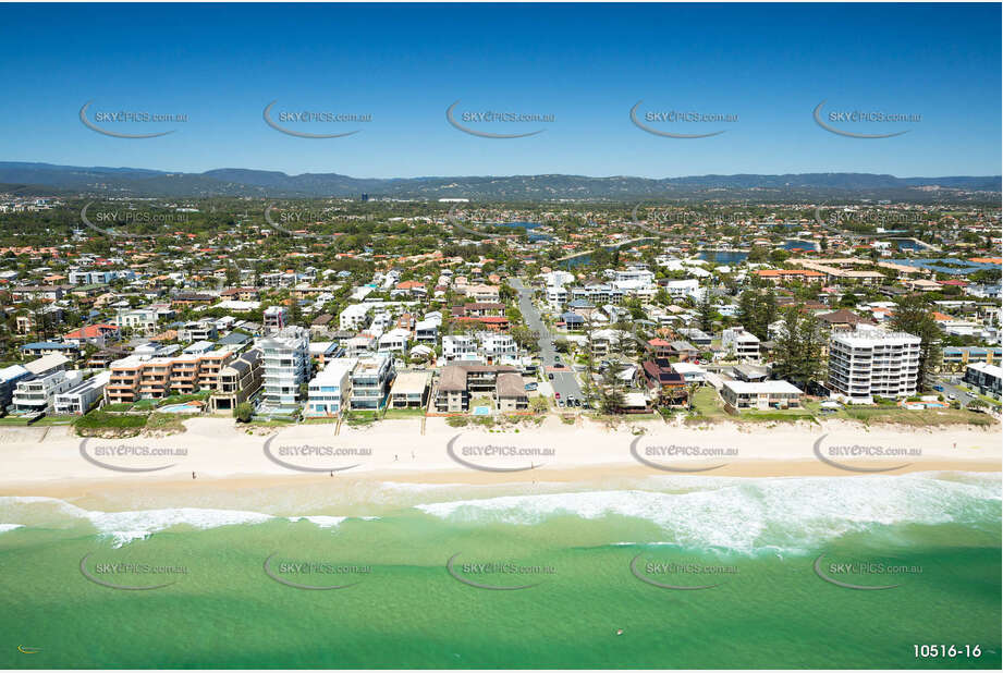 Aerial Photo Mermaid Beach QLD Aerial Photography