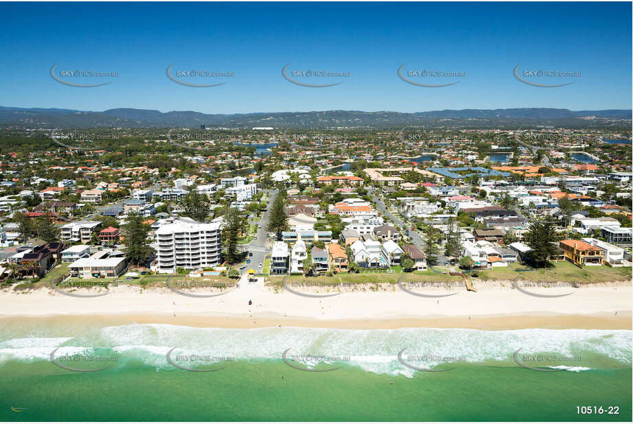 Aerial Photo Mermaid Beach QLD Aerial Photography