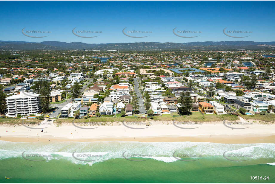 Aerial Photo Mermaid Beach QLD Aerial Photography