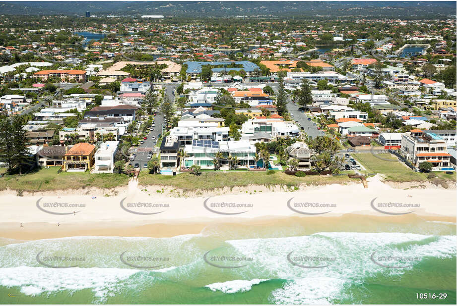 Aerial Photo Mermaid Beach QLD Aerial Photography