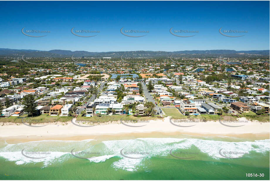 Aerial Photo Mermaid Beach QLD Aerial Photography