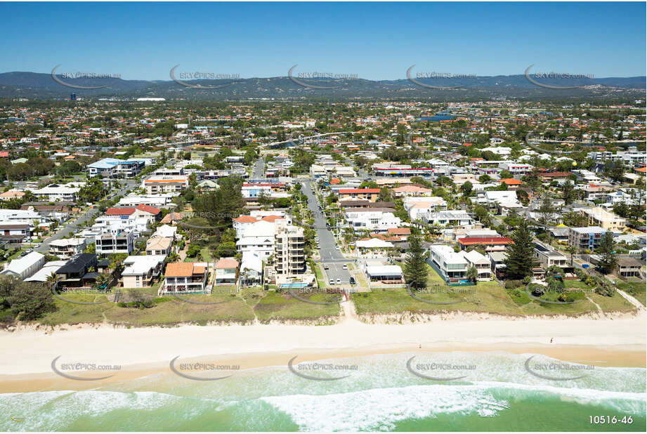 Aerial Photo Mermaid Beach QLD Aerial Photography