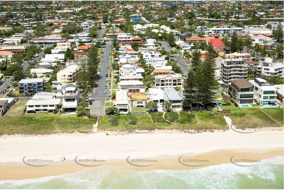 Aerial Photo Mermaid Beach QLD Aerial Photography