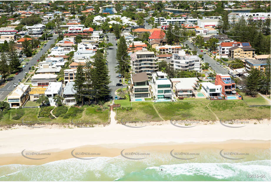 Aerial Photo Mermaid Beach QLD Aerial Photography