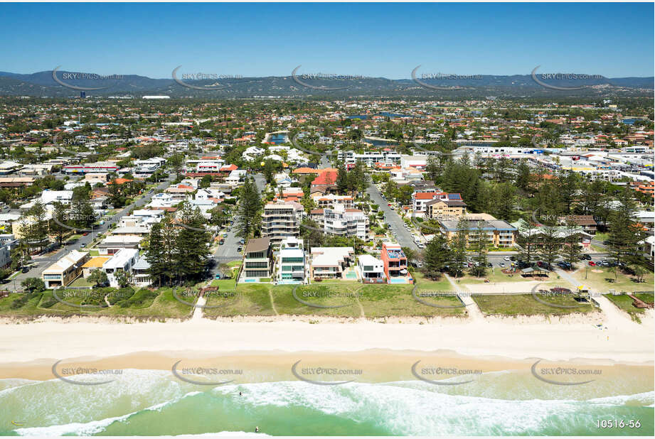 Aerial Photo Mermaid Beach QLD Aerial Photography