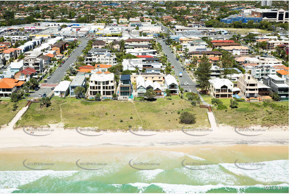 Aerial Photo Mermaid Beach QLD Aerial Photography