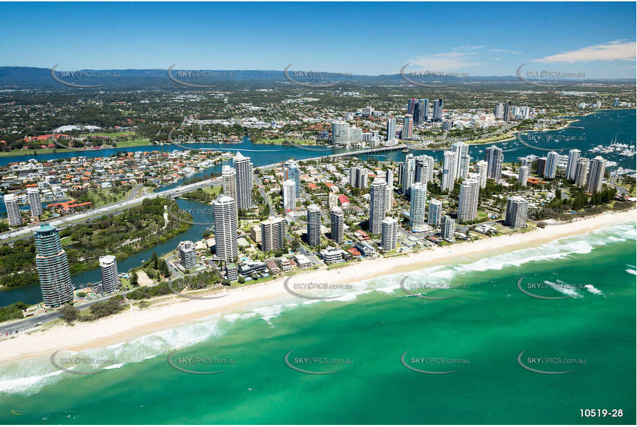 Aerial Photo Main Beach QLD Aerial Photography