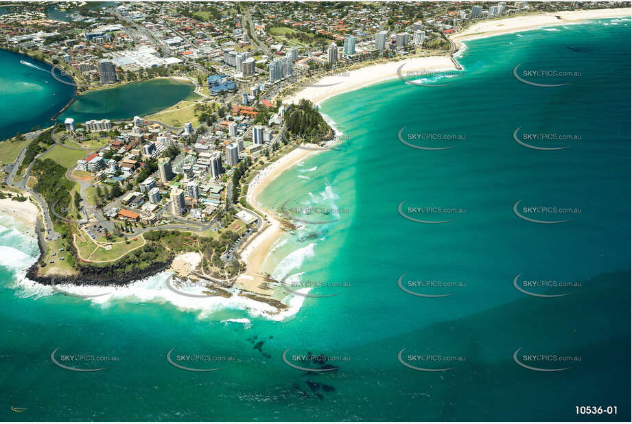 Aerial Photo Coolangatta QLD Aerial Photography