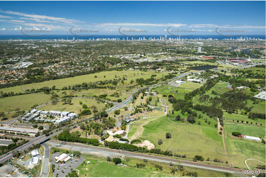 Aerial Photo Carrara QLD Aerial Photography