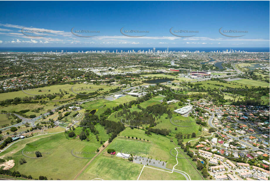 Aerial Photo Carrara QLD Aerial Photography