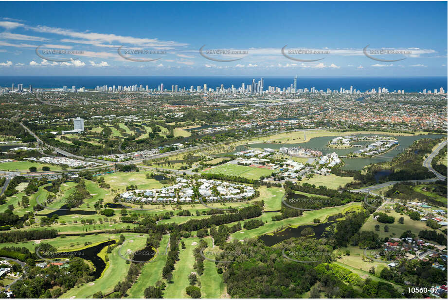 Aerial Photo Carrara QLD Aerial Photography