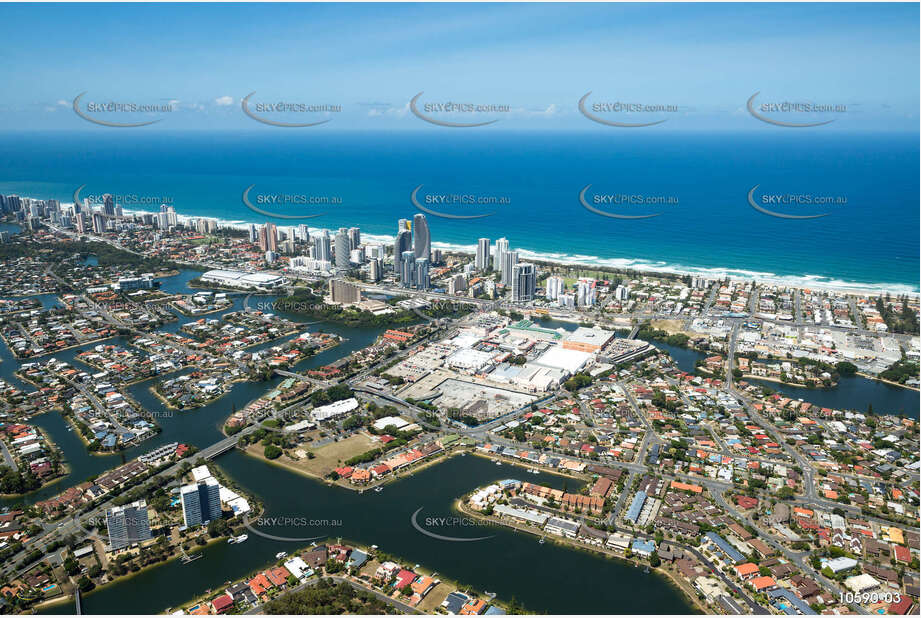 Aerial Photo Mermaid Waters QLD Aerial Photography