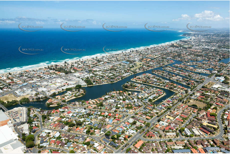 Aerial Photo Mermaid Waters QLD Aerial Photography