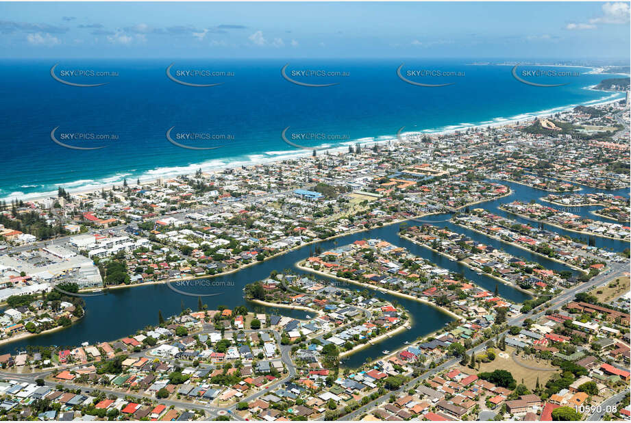 Aerial Photo Mermaid Waters QLD Aerial Photography