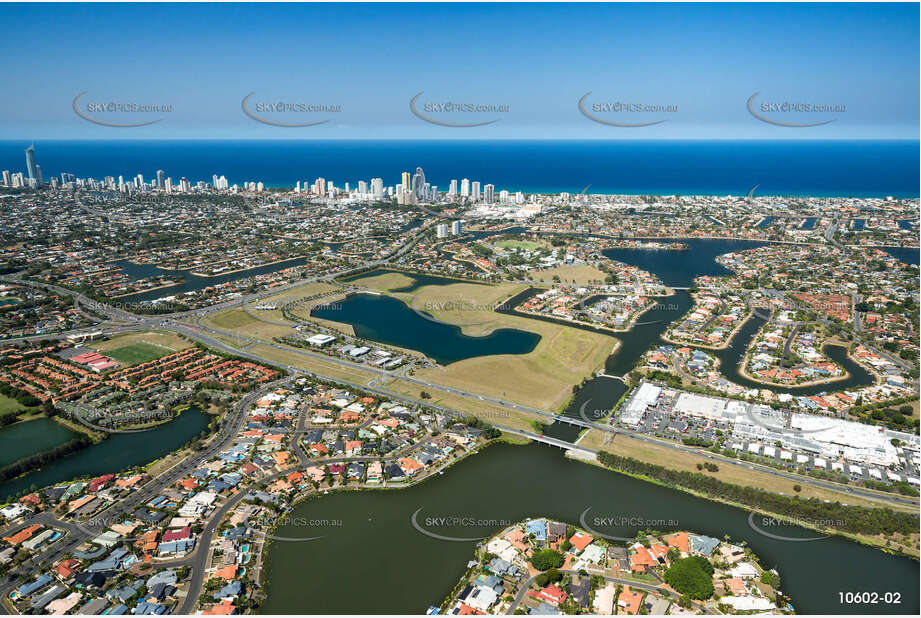 Aerial Photo Mermaid Waters QLD Aerial Photography